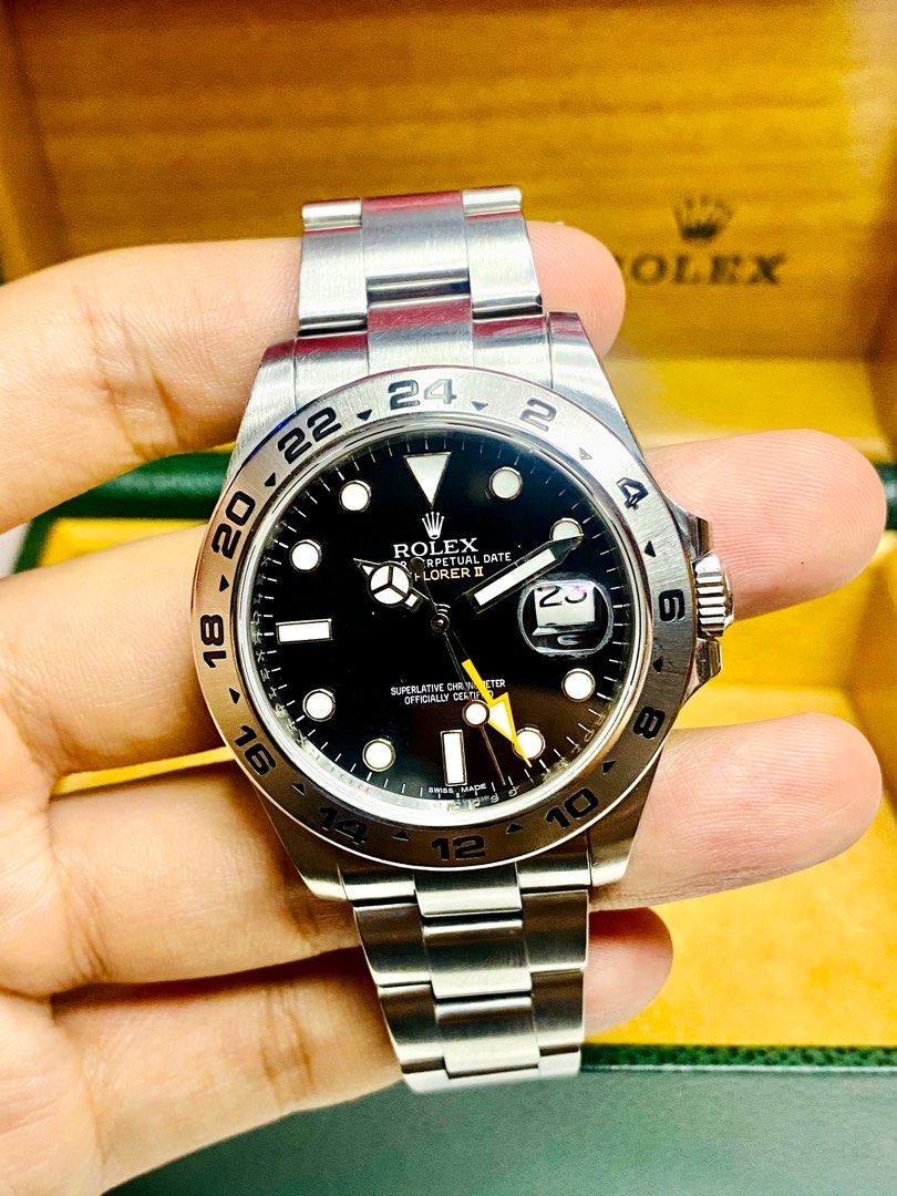Rolex explorer 2025 2 blue dial