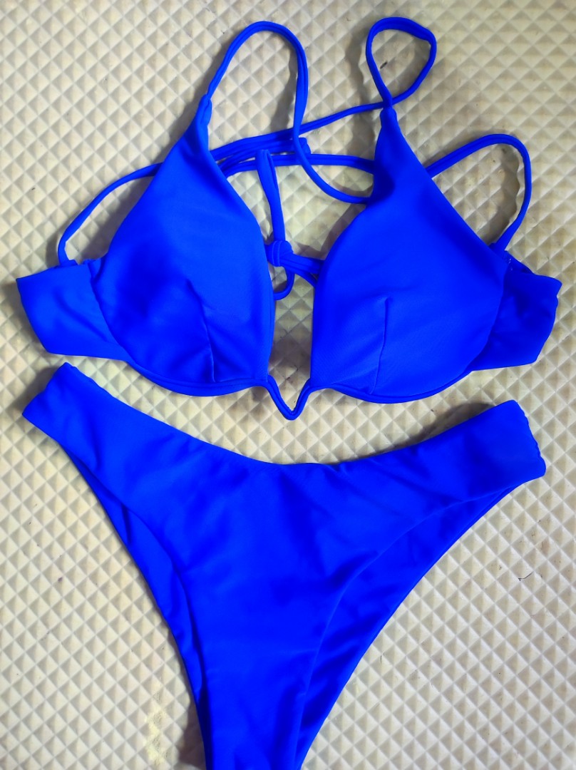 Royal Blue swimsuit on Carousell