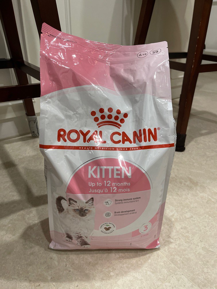 Royal Canin Kitten Kibbles 4kg, Pet Supplies, Pet Food on Carousell