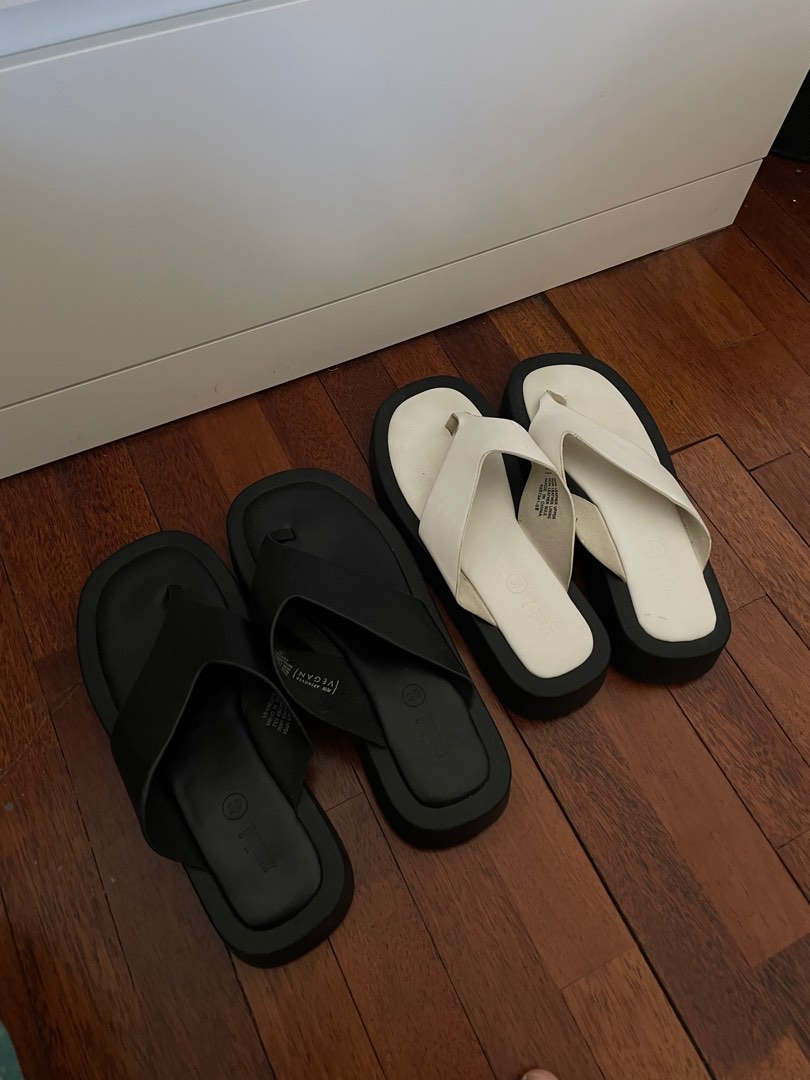 Rubi slides (2 for RM20), Women's Fashion, Footwear, Sandals on Carousell