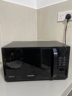 Samsung 800w 23l standard microwave ms23k3513ak discount