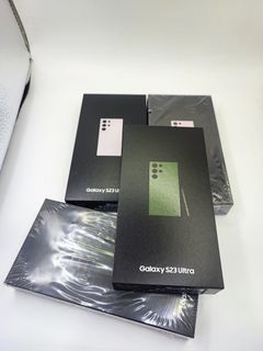 Samsung s23 ultra 256gb lavender and green color new set