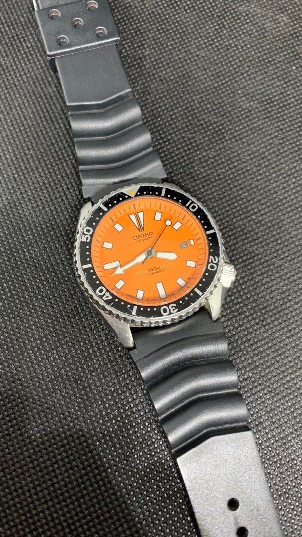 Seiko 7002 orange dial deals