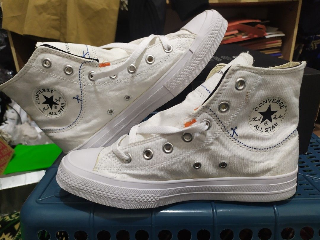 plain white converse