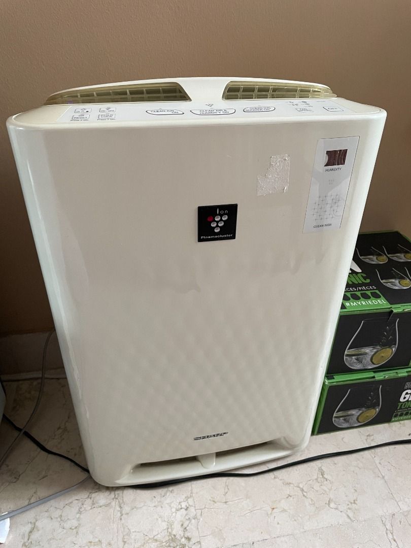 Sharp Air Purifier with Humidifying Function, TV & Home Appliances, Air