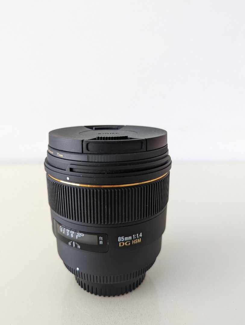 SIGMA 85mm F1.4 EX DG HSM For Nikon Fmount - カメラ、光学機器