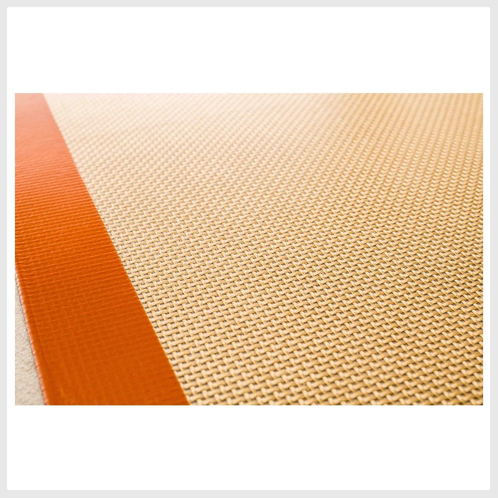 Silpat Premium Non-Stick Silicone Baking Mat, Half Sheet w/Storage Band,  Orange