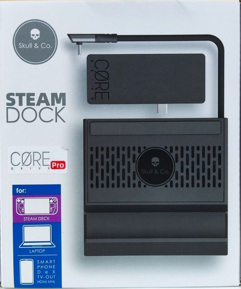 Skull And Co Steam Dock Skull And Co Steam Deck Dock Pro, Video