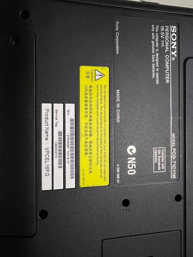 Sony Vaio Laptop, Computers & Tech, Laptops & Notebooks on Carousell