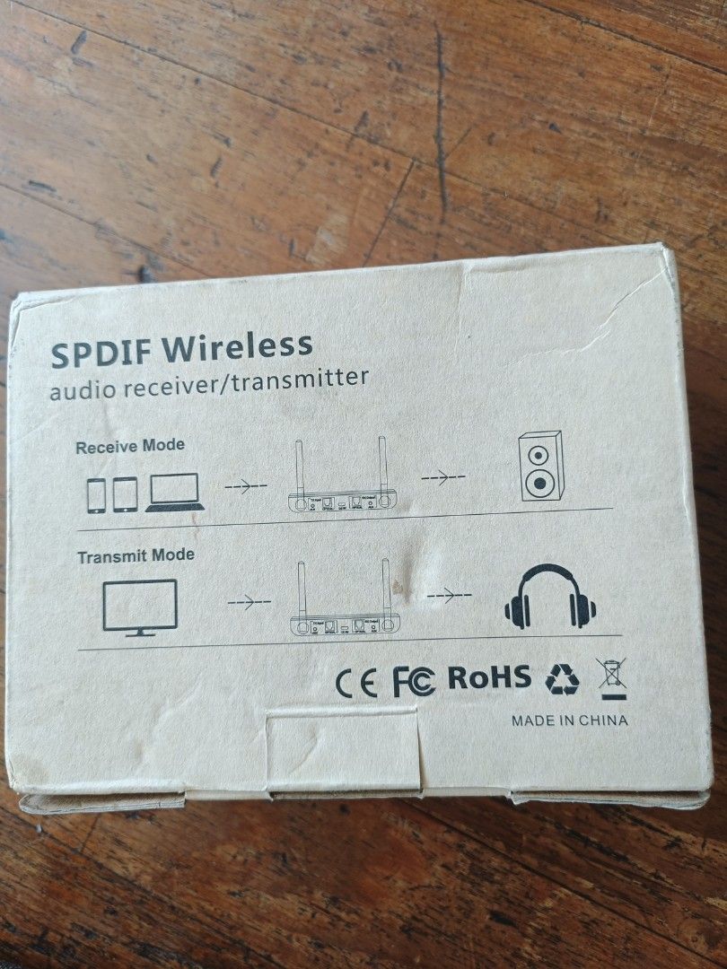 SPDIF Wireless audio receiver/transmitter, Audio, Portable Audio