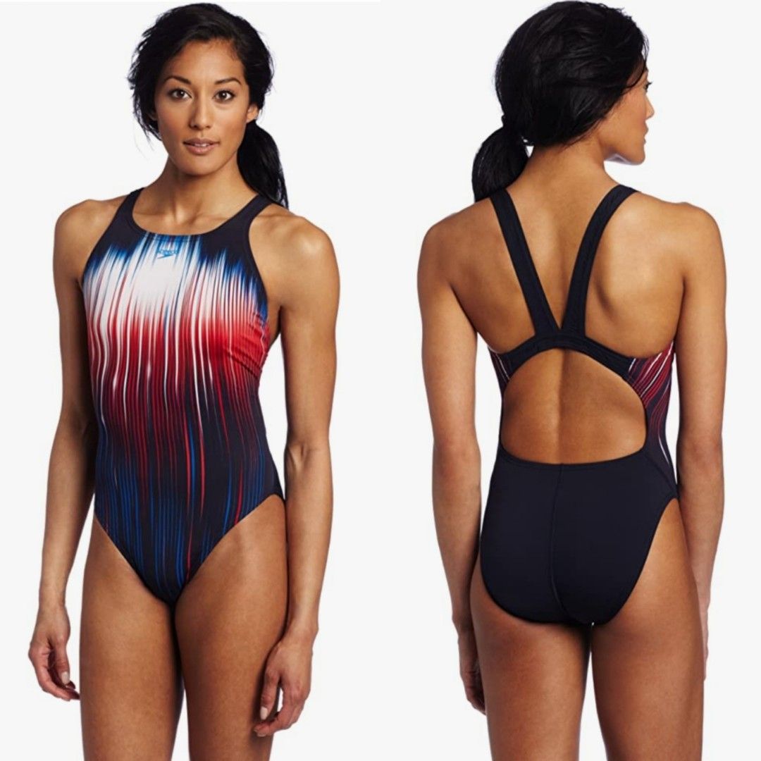 Speedo Endurance Powerstrike One Piece Swimsuit Womens Fashion