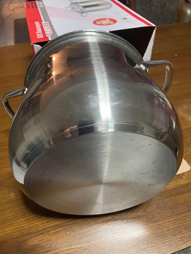 Stainless Steel Heavy-duty Sauce Pan, Furniture & Home Living