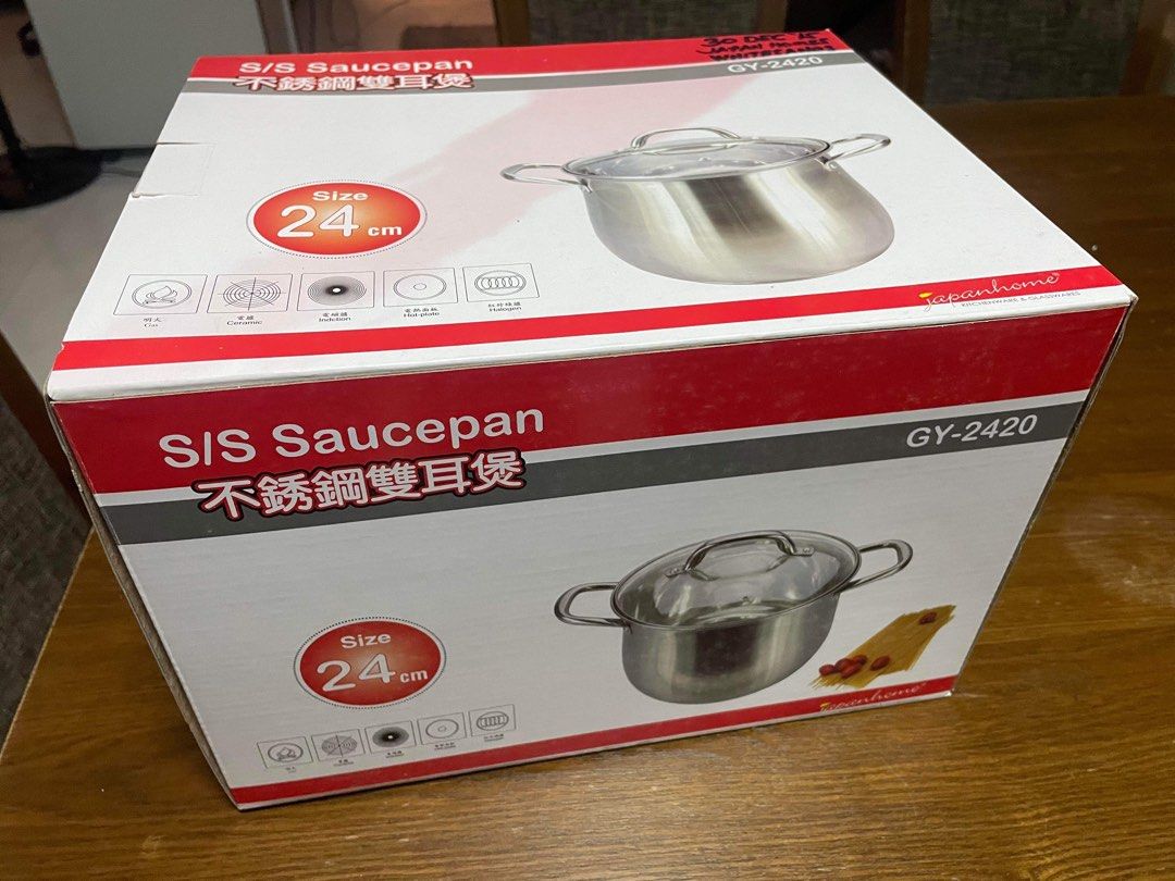 Stainless Steel Heavy-duty Sauce Pan, Furniture & Home Living