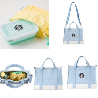 Starbucks cooler bag with lunch box
