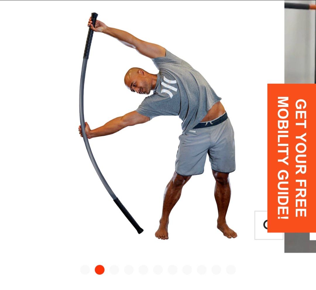 Stick Mobility, Sports Equipment, Exercise & Fitness, Toning