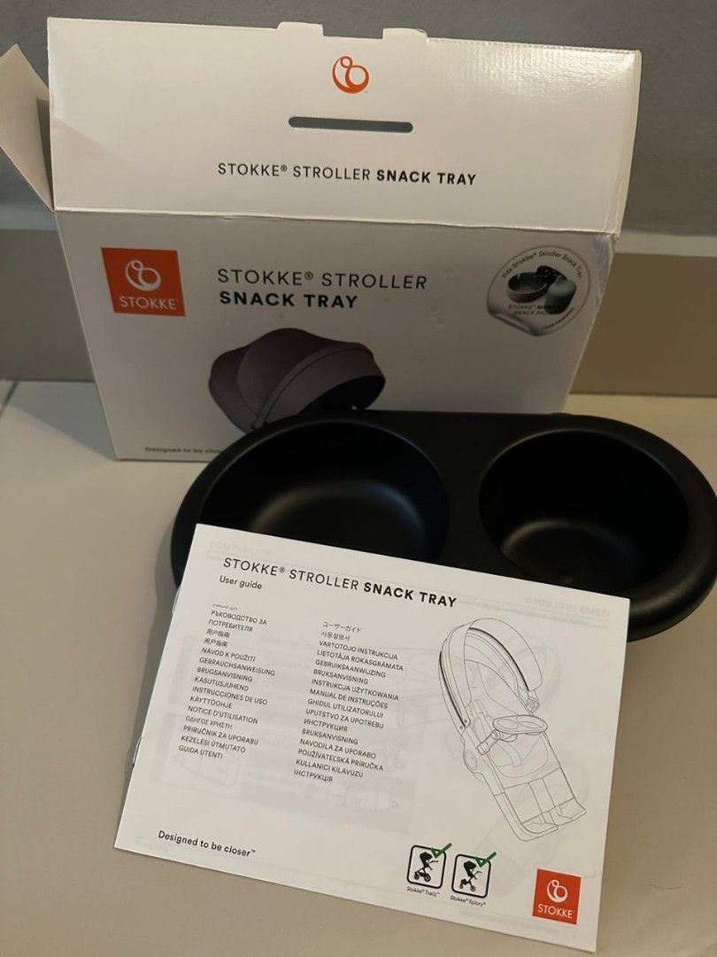 Stokke Stroller Snack Tray Babies Kids Going Out Strollers