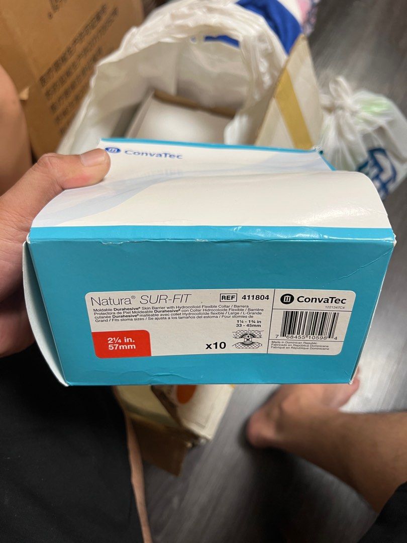 Stoma bags and adhesive products, Health & Nutrition, Medical Supplies