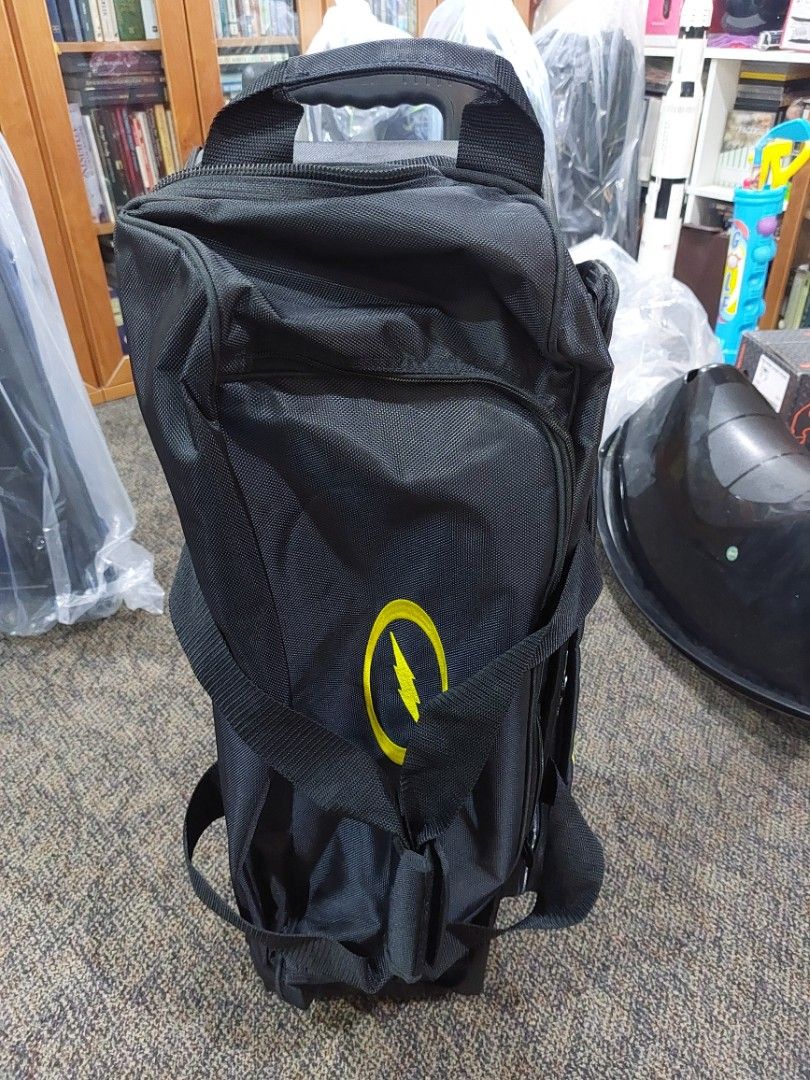 Storm Streamline 3 Ball Roller Bowling Bag Black plus Storm Premier