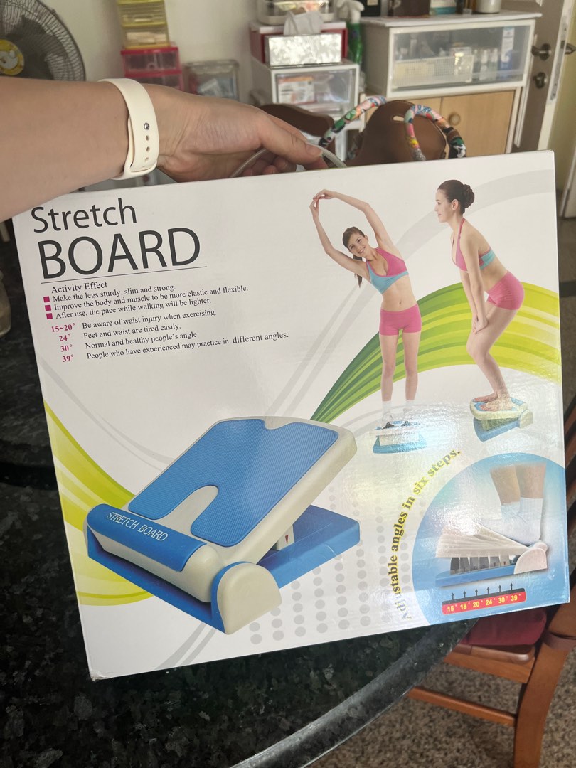 Stretch board, Sports Equipment, Exercise & Fitness, Toning
