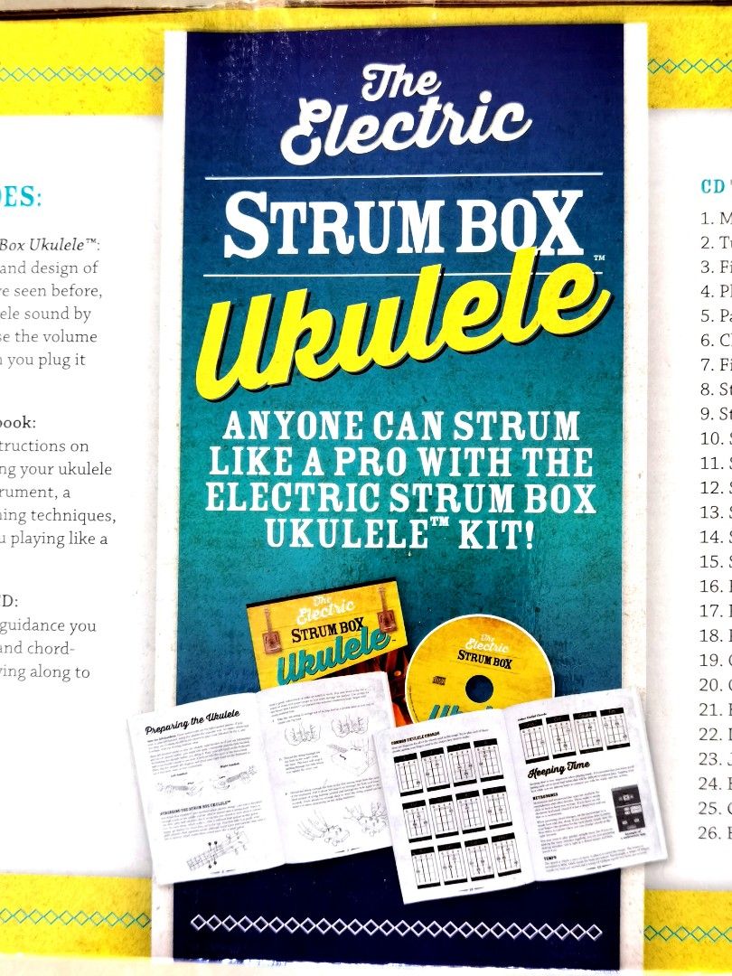 Strumbox Ukulele (Electric Ukulele and Playable with Guitar Amp