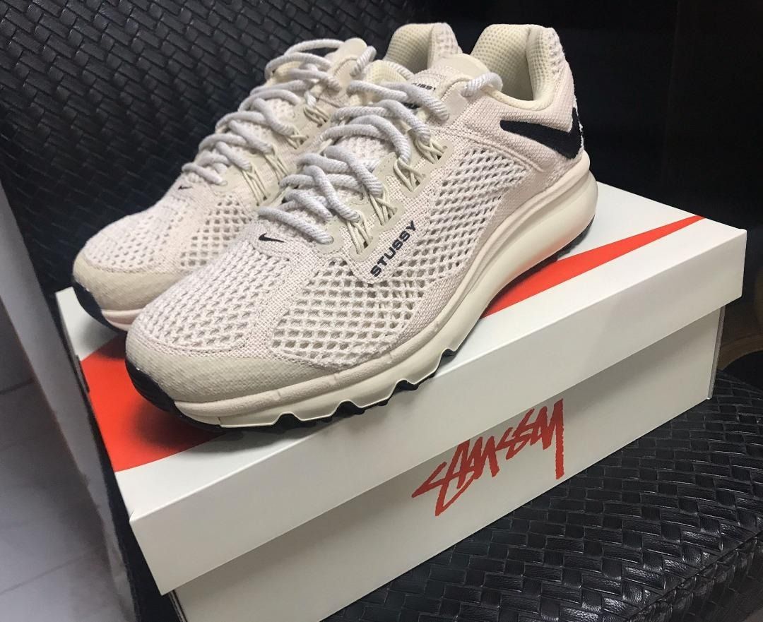 Stussy x Nike Air Max 2013 Fossil, 女裝, 鞋, 波鞋- Carousell