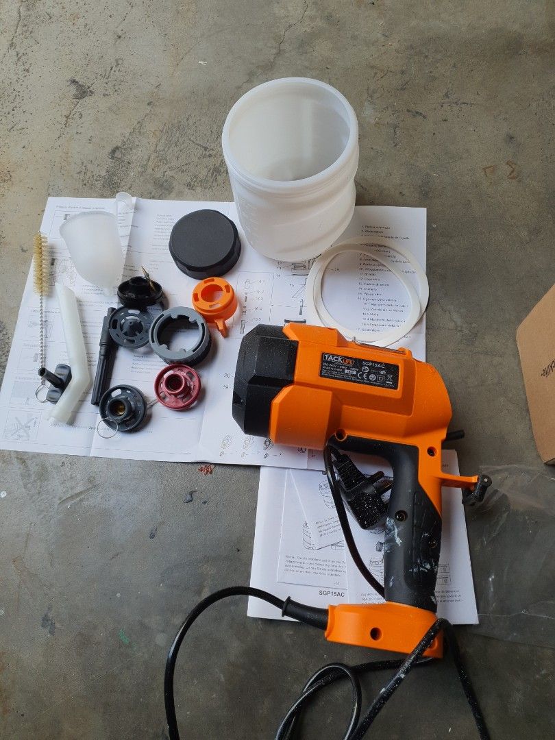 Tacklife sgp15ac electric spray gun, Furniture & Home Living, Home