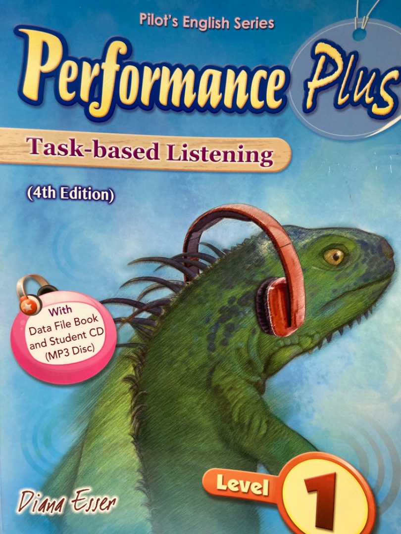 Task-based Listening book level 1 - performance plus (4th edition), 興趣及 ...