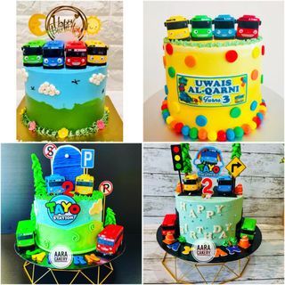 Tayo bus cake/ Bus cake
