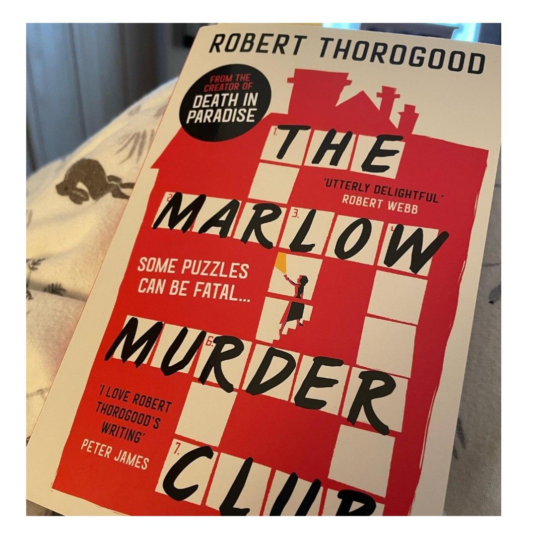 THE MARLOW MURDER CLUB Robert Thorogood Buku Original Bahasa Inggris on