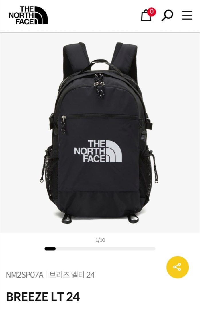 門市現貨🔥🔥新款The North Face Breeze LT24 背囊，韓國