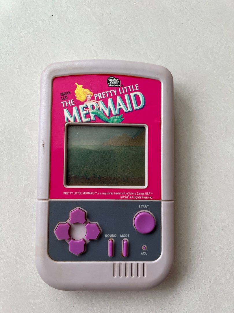 Little mermaid handheld game clearance