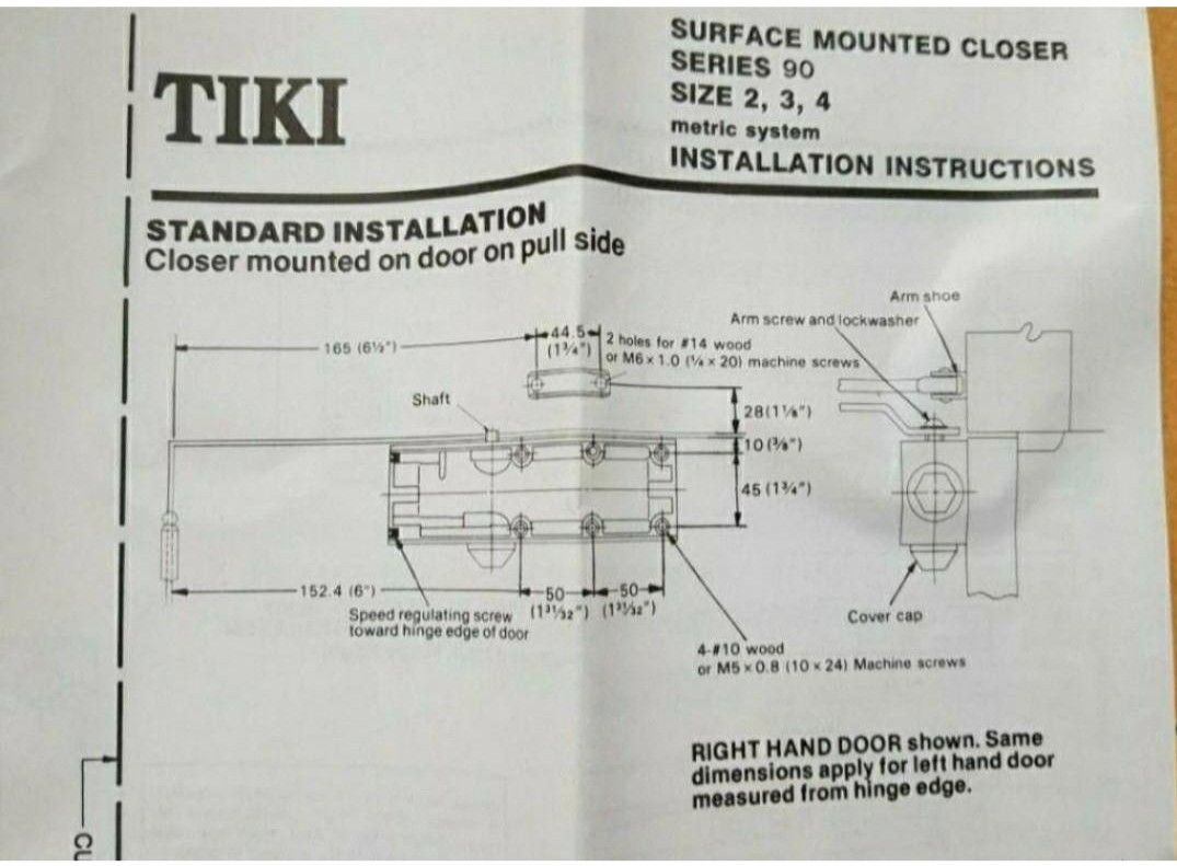 Tiki Door Closer, Furniture & Home Living, Security & Locks, Locks