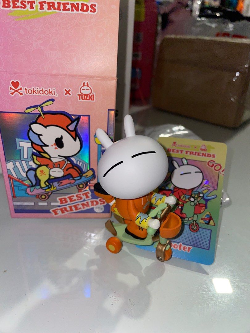 Tokidoki X tuzki best friends blind box scooter, Hobbies & Toys, Toys