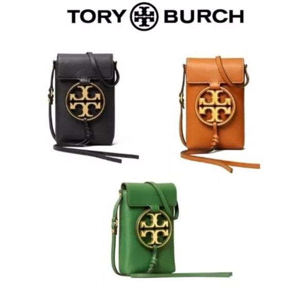 Tory Burch Miller Handphone Crossbody, Women's Fashion, Bags