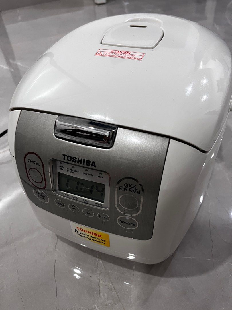 Toshiba Rice Cooker, TV & Home Appliances, Kitchen Appliances, Cookers on Carousell