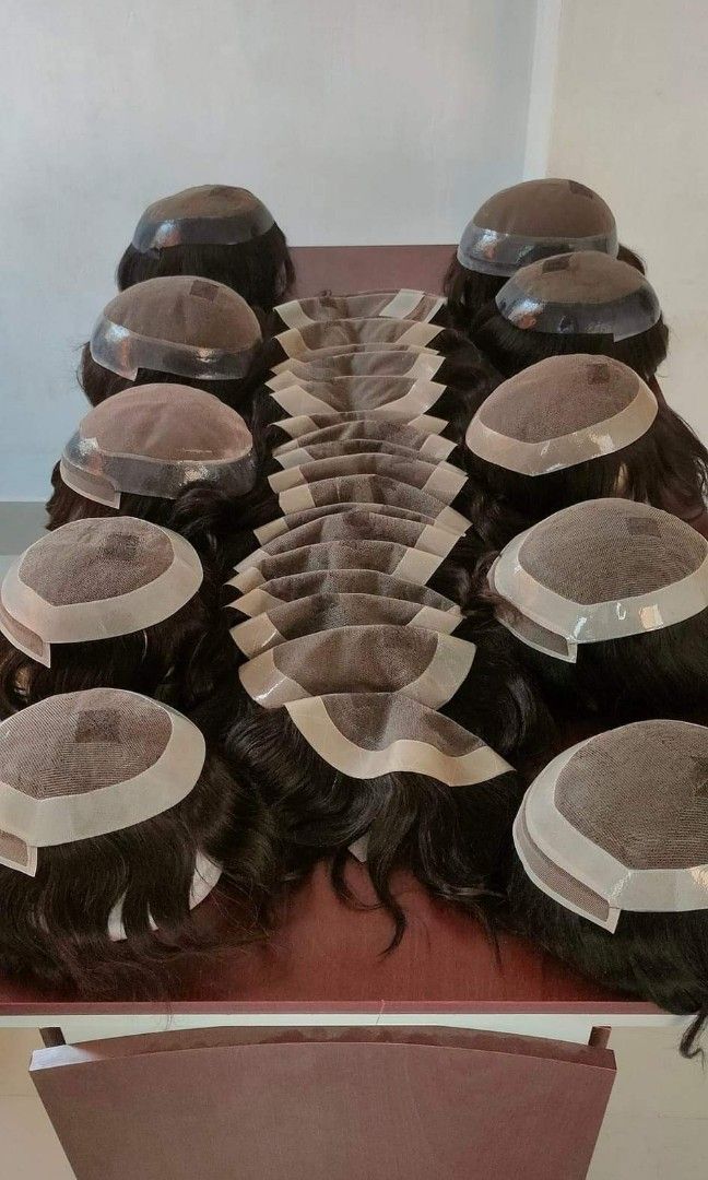 Toupee wig human hair supplier (Category: Hair) located in Manila. Submitted by wadeandrei (Listing ID 1234603870, Image 3). Description: Toupee wig human hair we offer free tape and remover quality human hair wig price start at 18k up 25k.