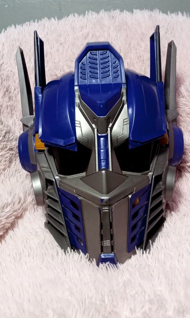 Transformers Optimus Prime Electronic Talking Helmet Hobbies