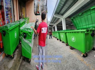 trash bin mobile bin supplier 438