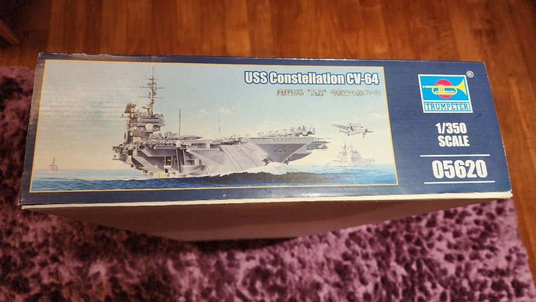 TRUMPETER 1: 350 aircraft carrier models, Hobbies & Toys, Toys & Games ...