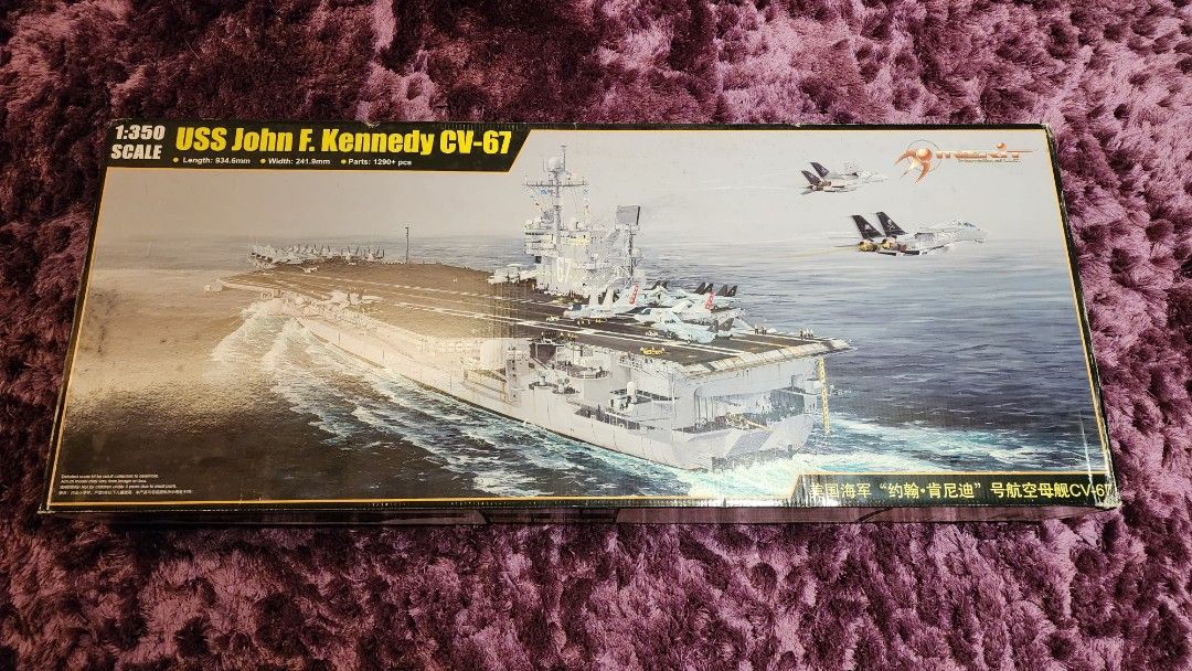 TRUMPETER 1: 350 aircraft carrier models, Hobbies & Toys, Toys & Games ...