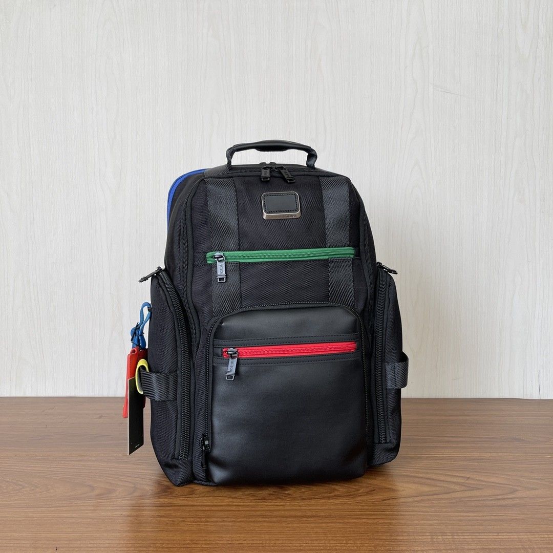Tumi 232389 colorful Ballistic Nylon Laptop Backpack (Free Engrave Name ...