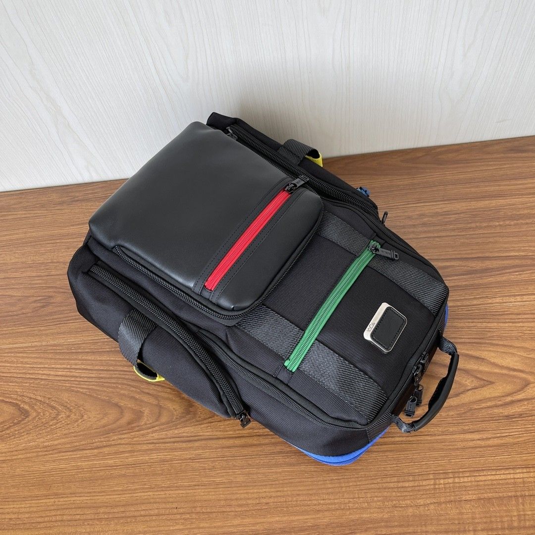 Tu Name 232389 colorful Nylon Laptop Backpack (Free Engrave Name), Men