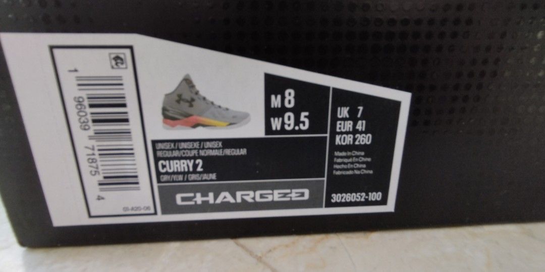 Under armour sale curry 2 41