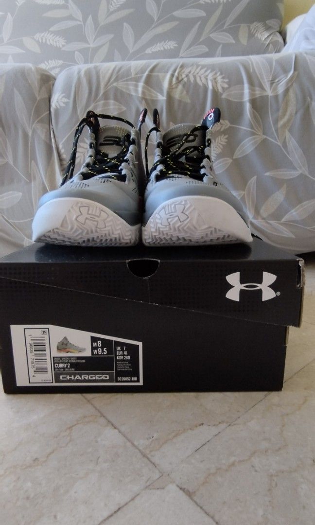 Under armour basketball shoes size hot sale 7