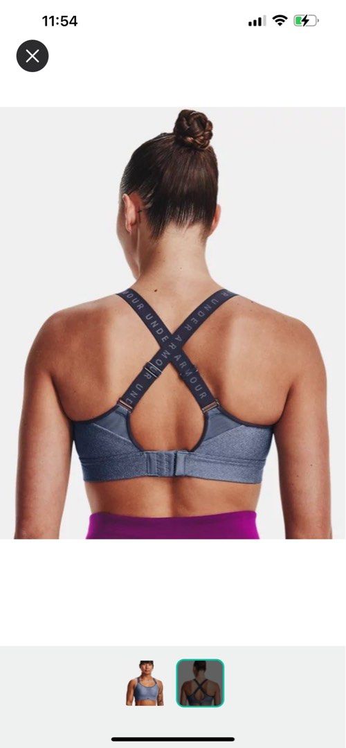 Under Armour UA Infinity High Heather Sports Bra - Sports bra Women's, Buy  online