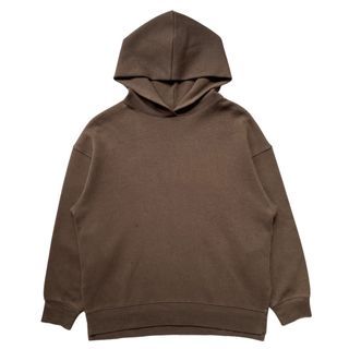 UNIQLO HOODIE PLAIN (BROWN)