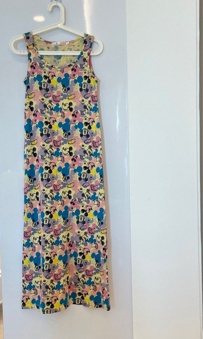Uniqlo mickey dress top