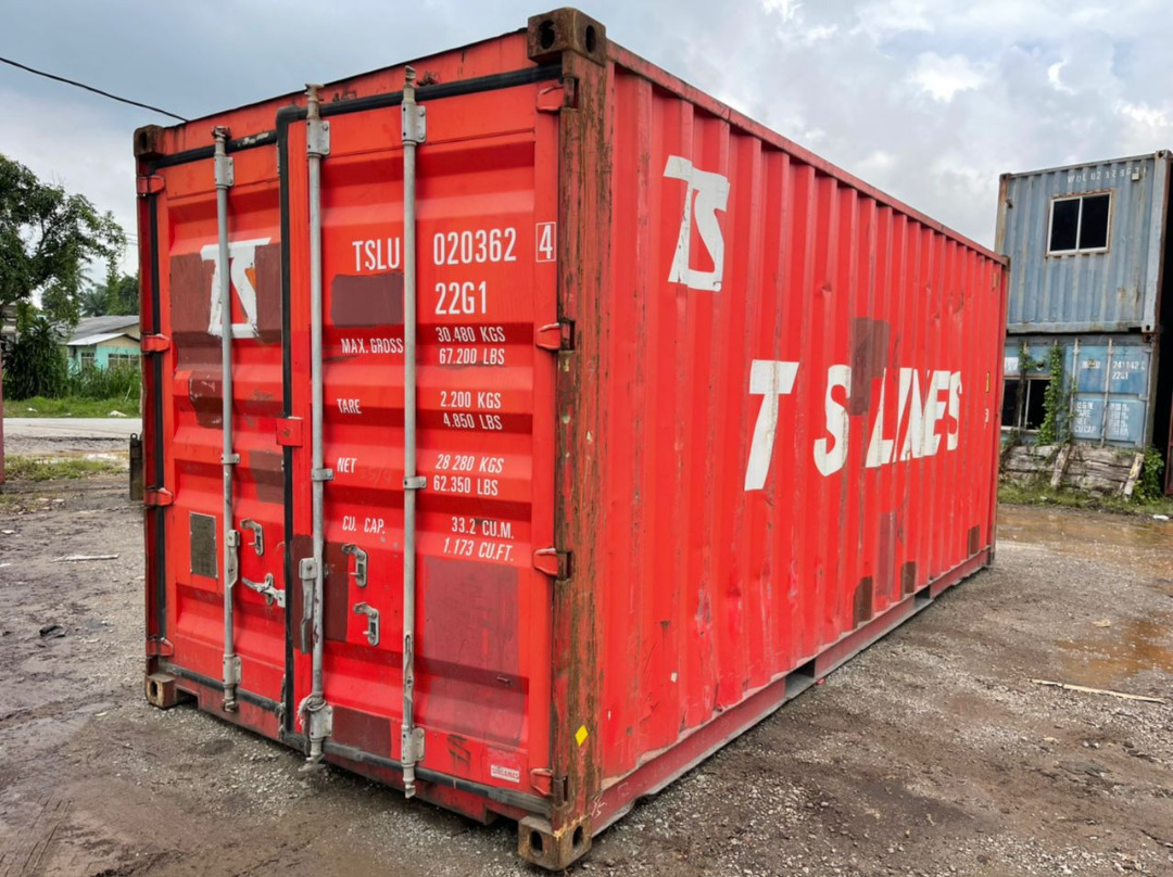 used storage container 20ft, Furniture & Home Living, Outdoor Furniture ...