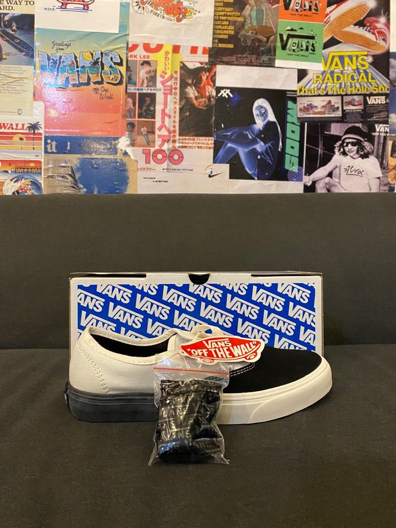 Vans authentic blocked pewter true white outlet