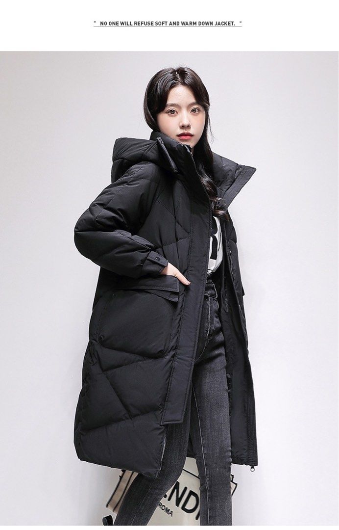 Warm black hotsell puffer jacket